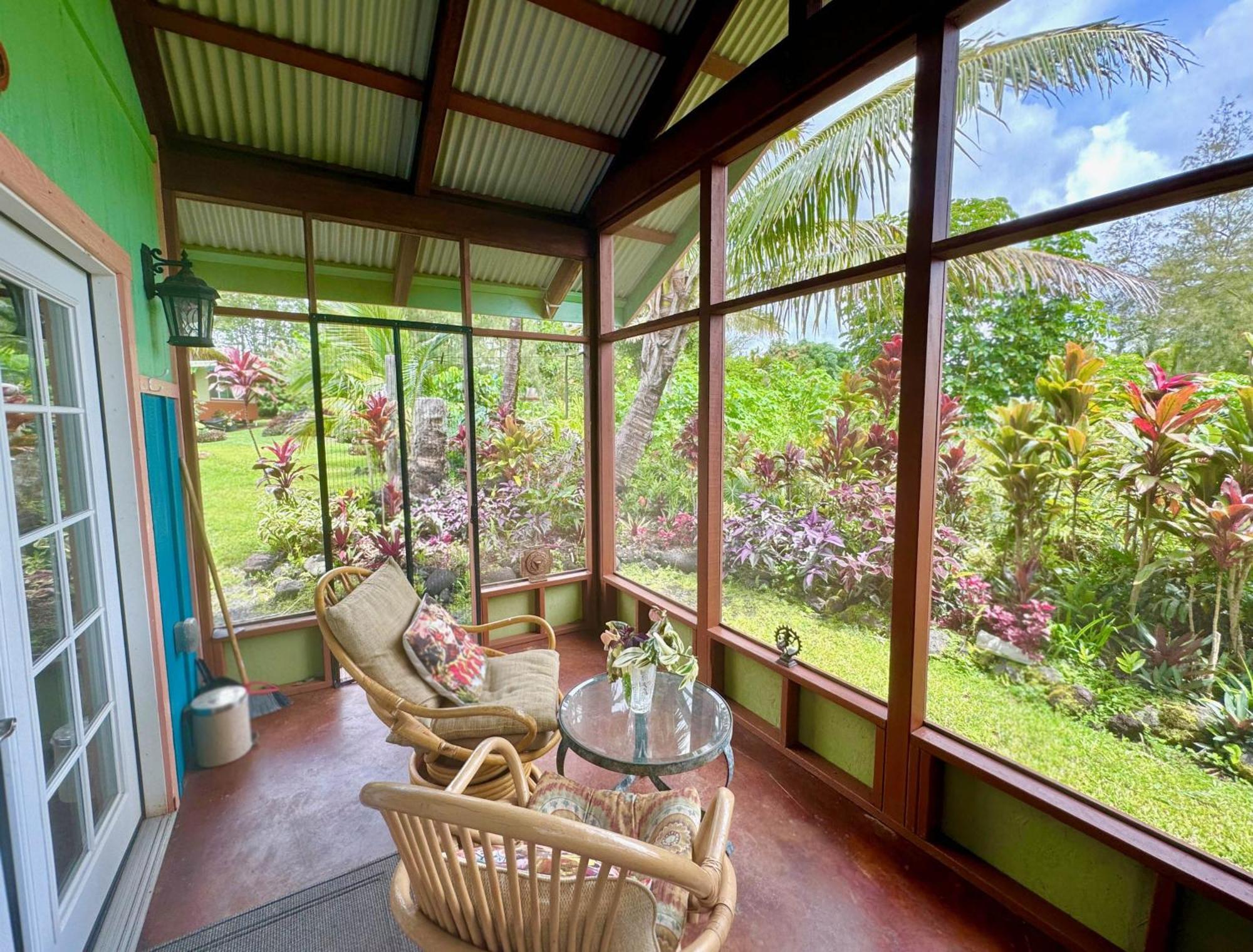 Tropical Zen Bungalow Pahoa Exterior foto